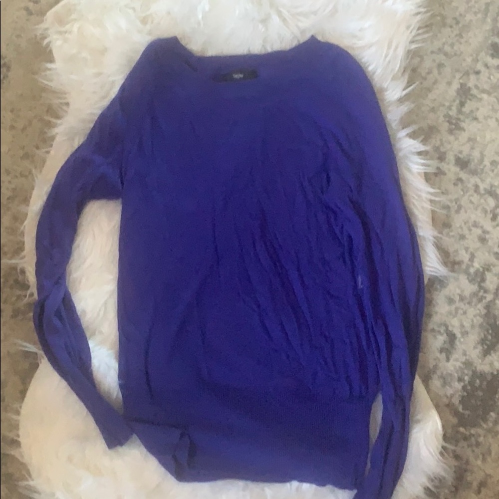 Mossimo purple sweater